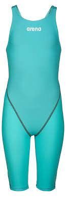 ARENA BAYAN YARI KARBON YARIŞ MAYOSU W POWERSKIN ST 2.0 FBSLOB / AQUAMARINE 2A898681 YZM