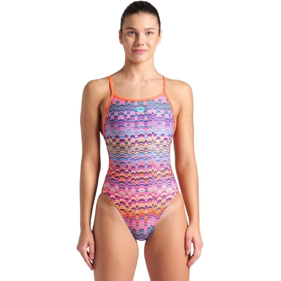 ARENA BAYAN YÜZÜCÜ MAYOSU WOMEN'S ARENA ONDULATION SWIMSUIT LACE BACK 008155194