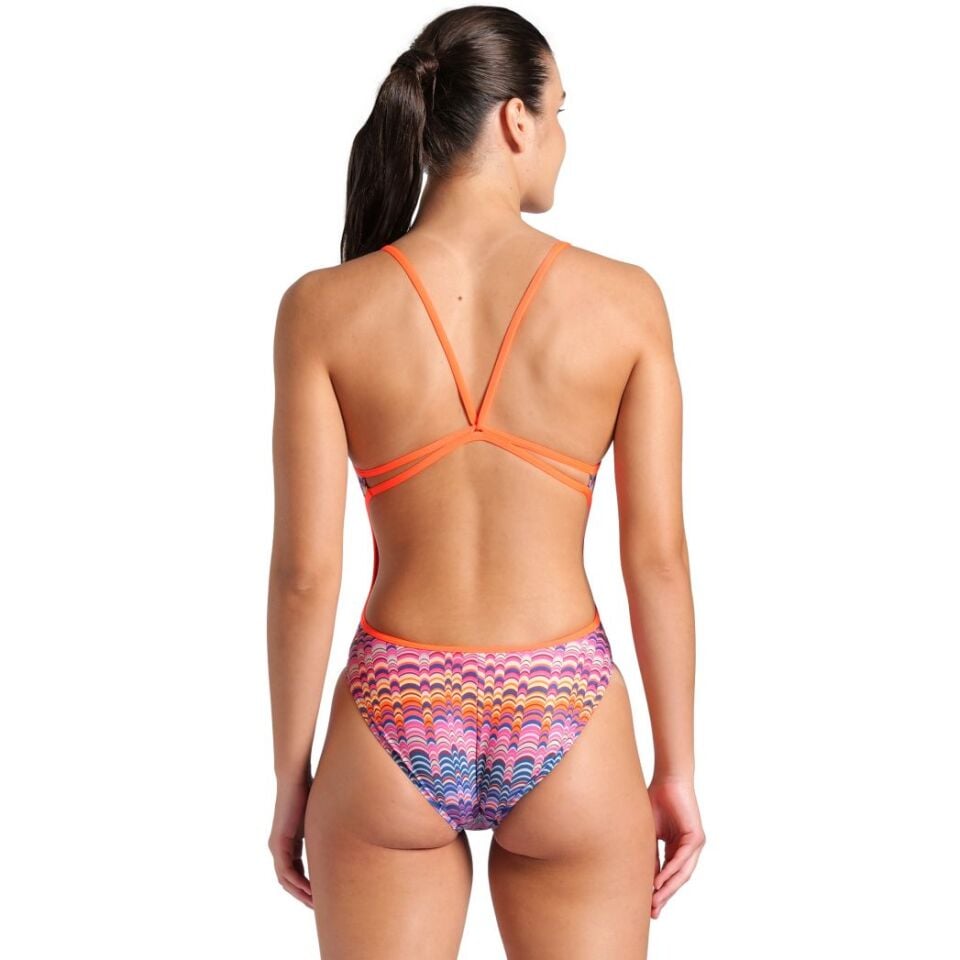 ARENA BAYAN YÜZÜCÜ MAYOSU WOMEN'S ARENA ONDULATION SWIMSUIT LACE BACK 008155194