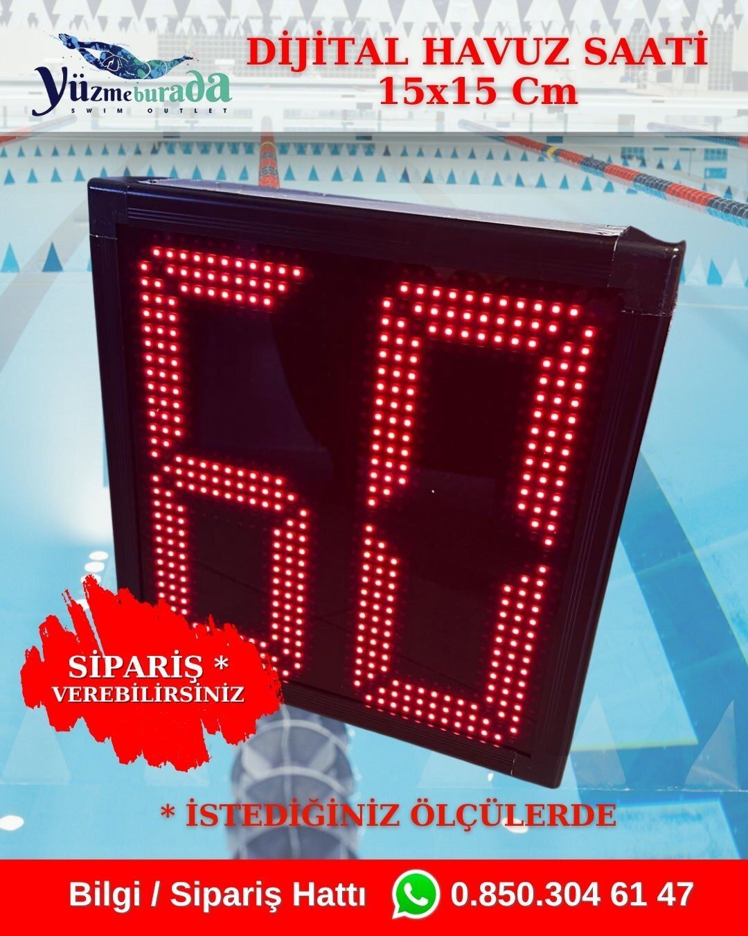 DİJİTAL HAVUZ SAATİ