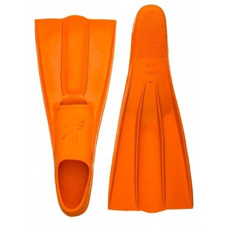 Star Yüzücü Ayak Paleti - Yüzme Paleti Turuncu Kauçuk (Batmaz)