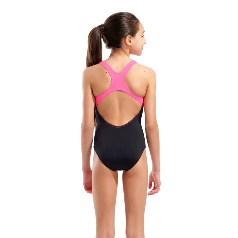 ARENA KIZ ÇOCUK YÜZÜCÜ MAYOSU GIRL'S ARENA SPRAY PAINT SWIMSUIT SWIM PRO BACK 010286590