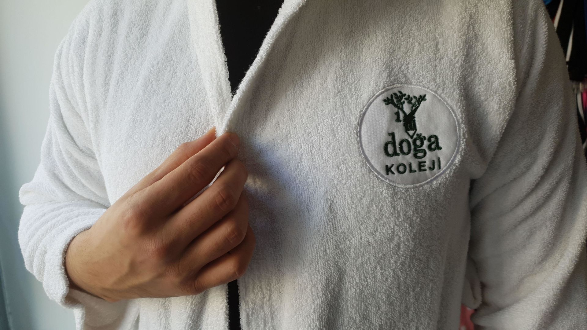 Okul ve Kulüplere Özel Baskılı Bornoz