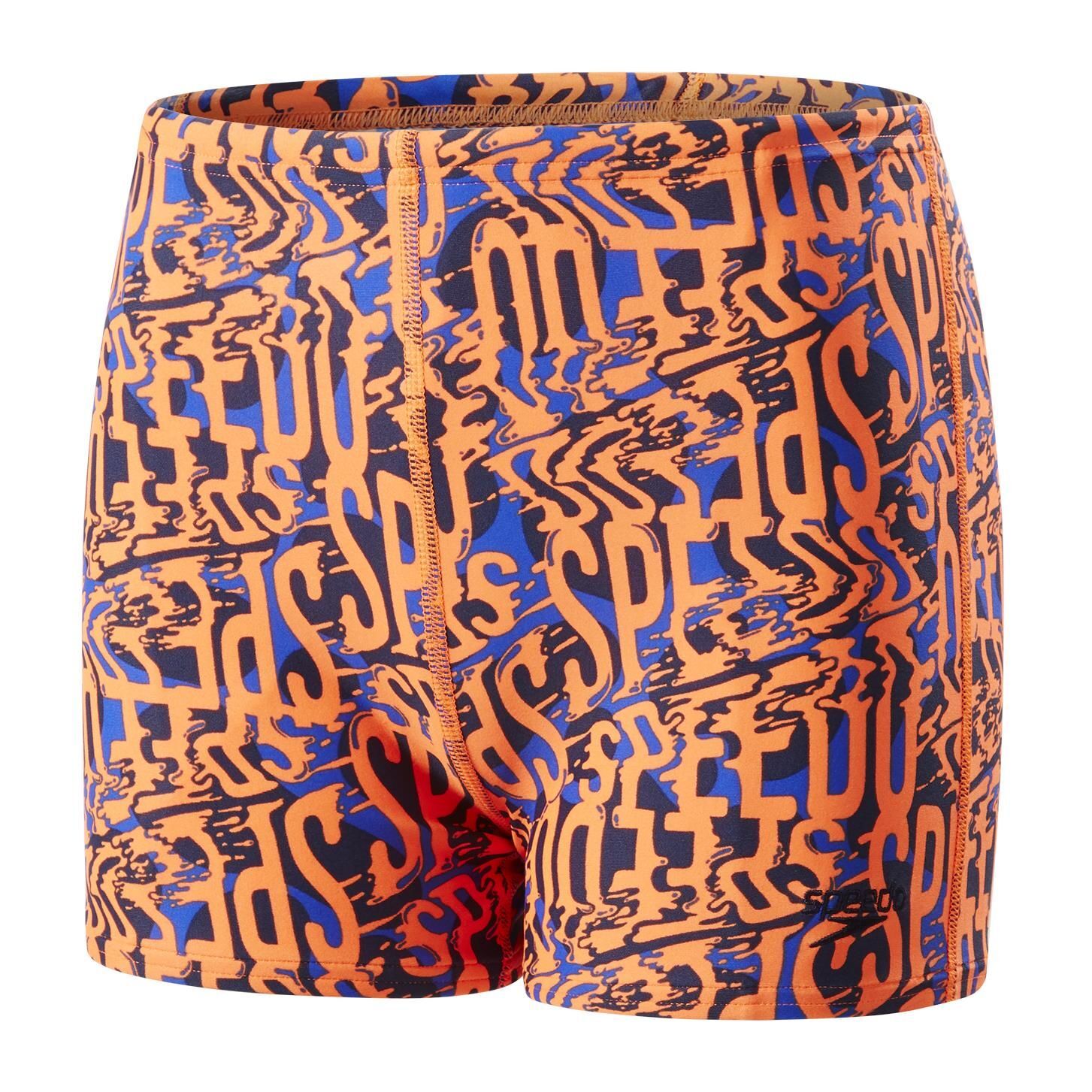 Speedo Erkek Çocuk Mayo Alv Asht Jm Blue/Navy