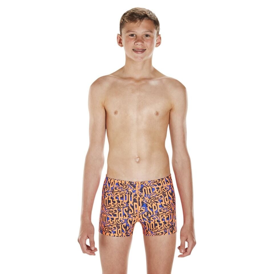 Speedo Erkek Çocuk Mayo Alv Asht Jm Blue/Navy