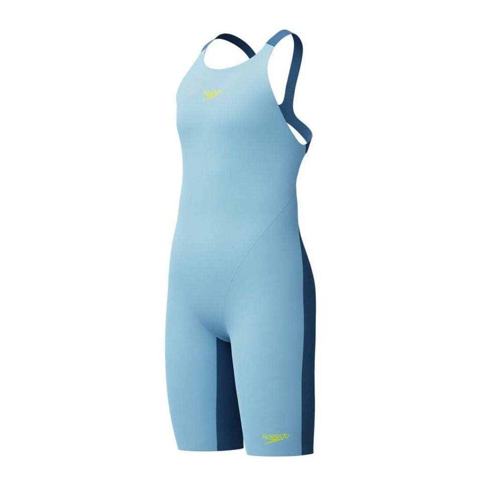 SPEEDO KIZ ÇOCUK YARIŞ MAYOSU FS JR END+ MAX OPENBACK KNEESKIN JF BLUE 8-1582218662