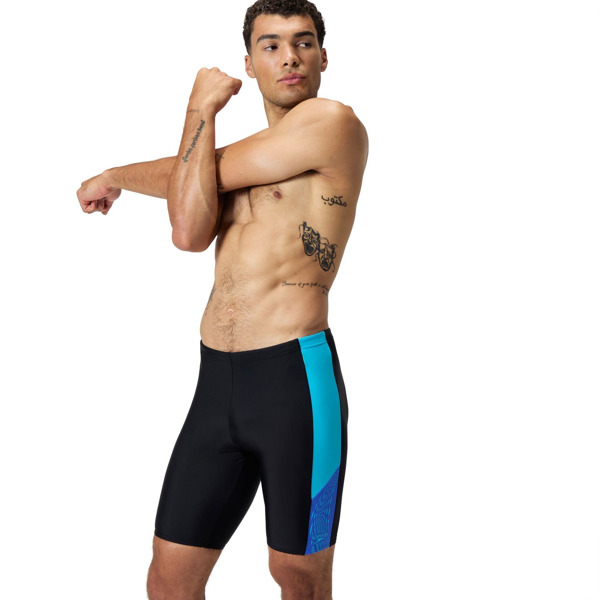 SPEEDO ERKEK JAMMER YÜZÜCÜ MAYOSU DIVE SPL JAM AM BLUE 8-00301015334