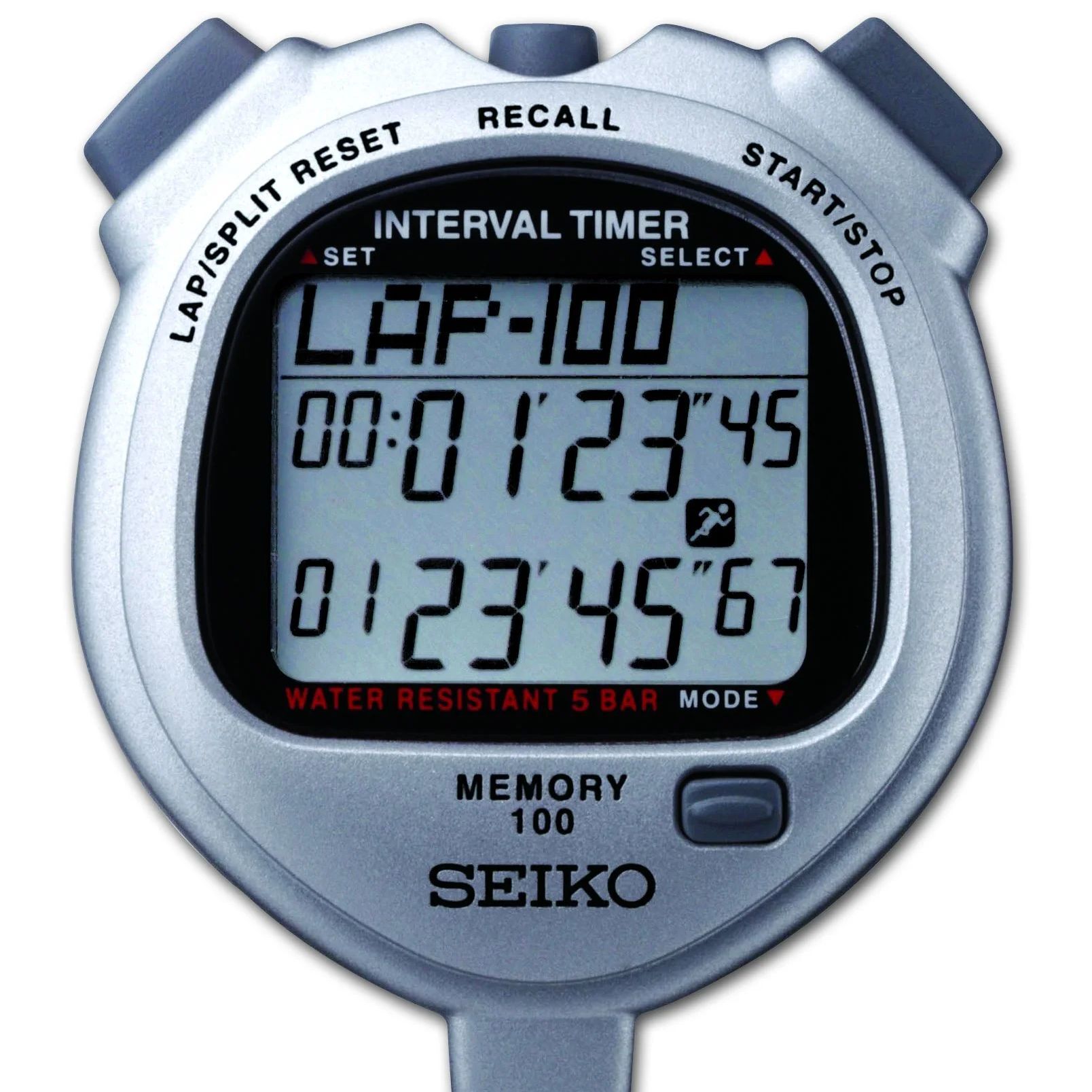 SEIKO 100 LAP MEMORY DUAL TİMER KRONOMETRE 100 HAFIZALI S057 - US