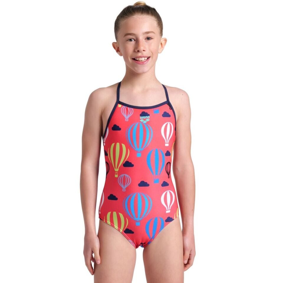 ARENA KIZ ÇOCUK YÜZÜCÜ MAYO GIRL'S ARENA BALLOONS SWIMSUIT LIGHTDROP BACK 007919905