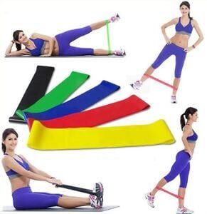 6'li SET Powerband Mini Direnç Bandı 0.4/0.5/0.6/0.7/0.9/1.00