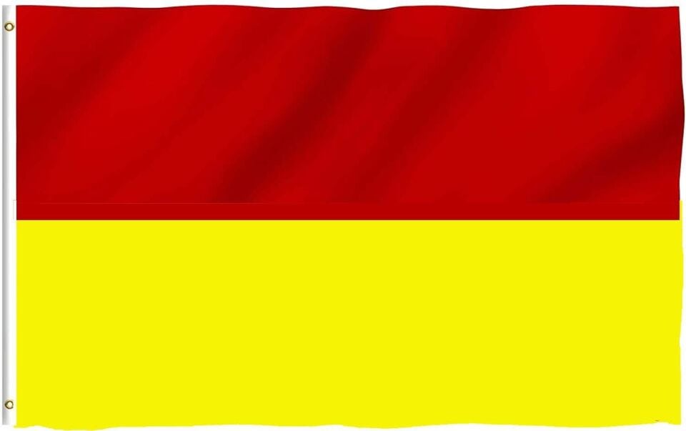 Cankurtaran Bayrağı - Havuz Bayrak Sarı - Kırmızı