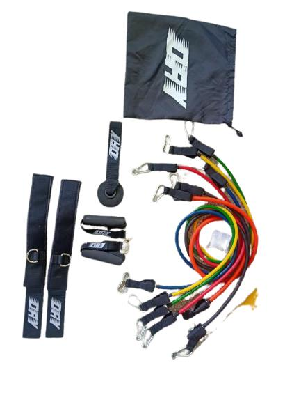 Power Band Silikon 6 Farklı Direnç Lastiği Seti