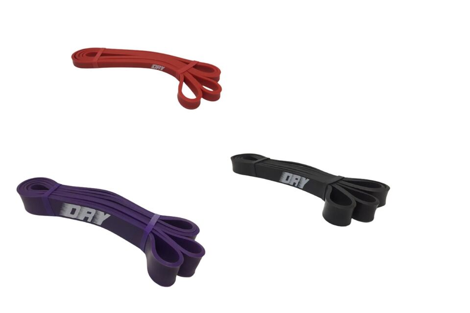 Powerband Direnç Lastiği 3'lü Set 12.70 mm - 20.60 mm - 31.75 mm