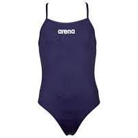 ARENA KIZ ÇOCUK LACİVERT SOLİD LİGHTECH JR YÜZÜCÜ MAYO 2A26475