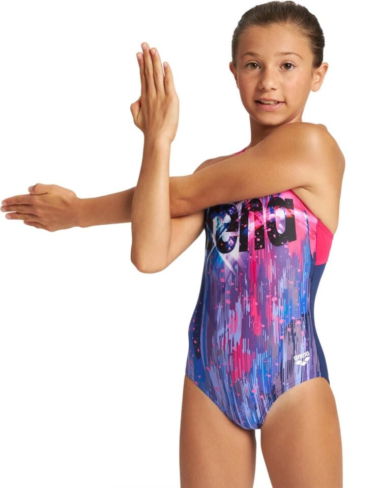 ARENA KIZ ÇOCUK ANTRENMAN MAYOSU G COMET JR SWIM PRO BACK ONE PIECE 004683790