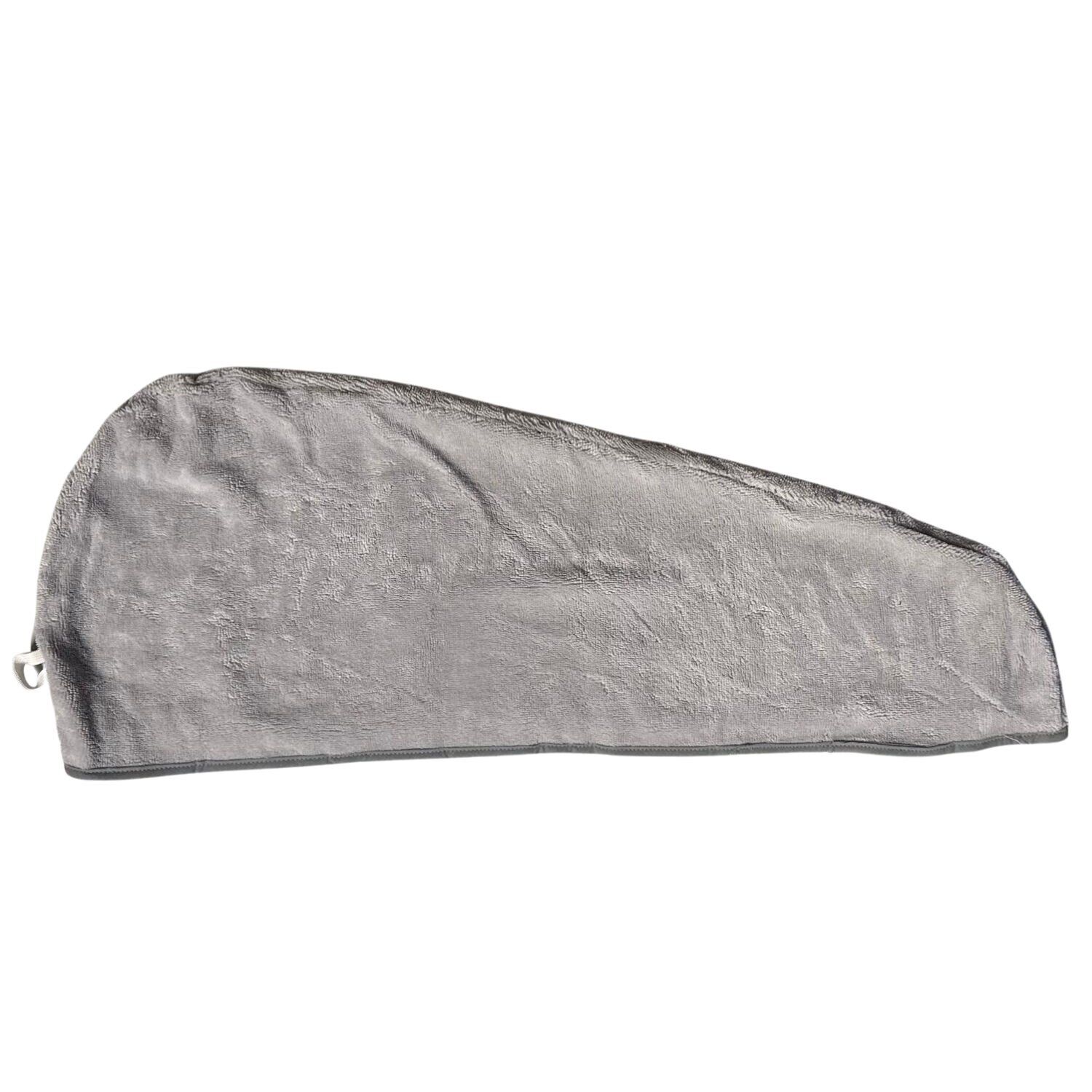 SAÇ KURUTMA HAVLUSU GRİ