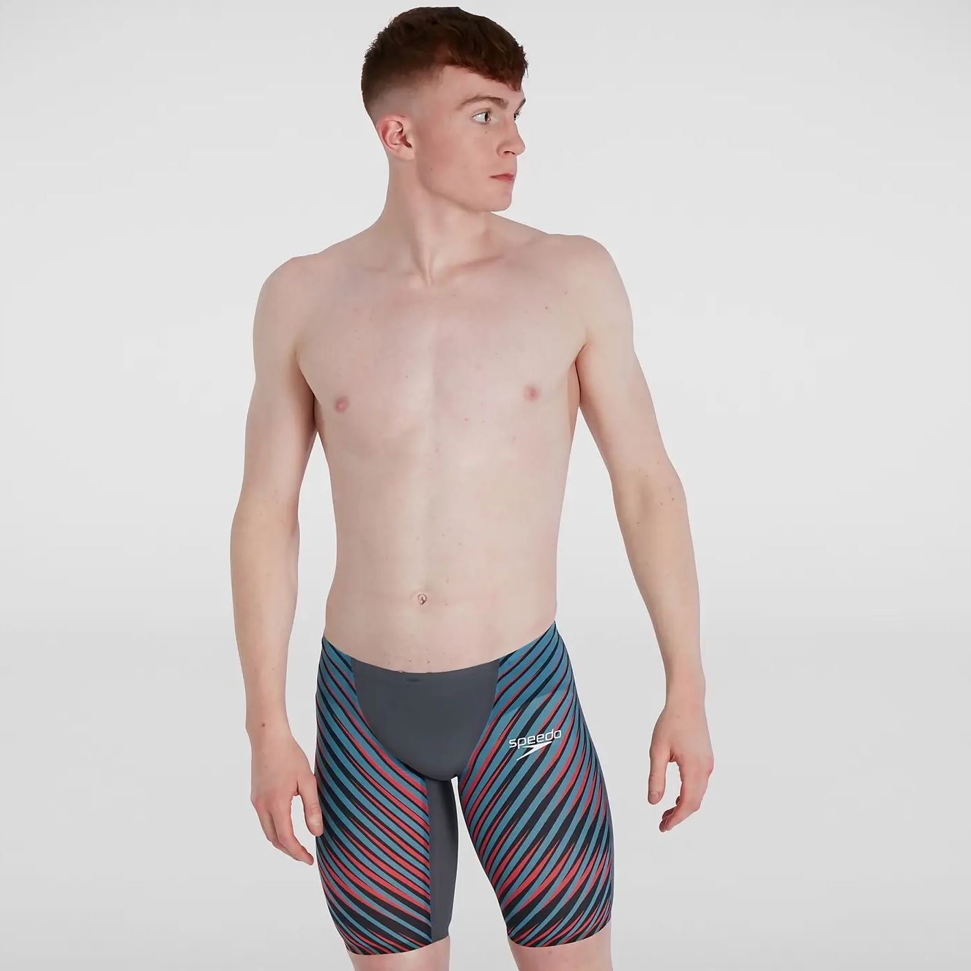 SPEEDO ERKEK YARIŞ MAYOSU LZR VALOR JAM AM GREY/BLUE 8-11980H147