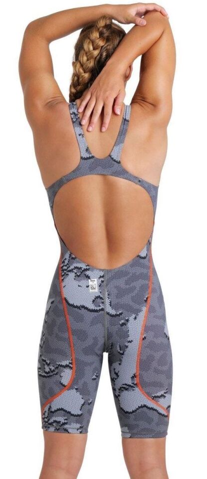 Arena Bayan Yarı Karbon Yarış Mayo Powerskin St 2.0 Map-İllusion Le Ob 004236956