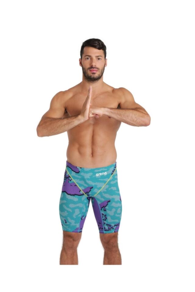 M Pwskın St 2.0 Jammer Yarı Karbon Erkek Yarış Mayosu