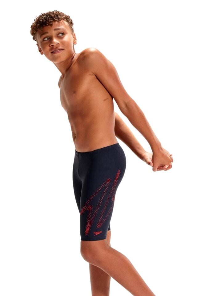 SPEEDO ERKEK ÇOCUK JAMMER YÜZÜCÜ MAYOSU HYPERBOOM PLMT JAM JM NAVY/RED 8-00315515183