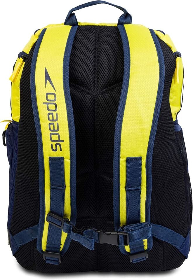 SPEEDO YÜZÜCÜ ÇANTASI 35 LİTRE TEAMSTER 2.0 RUCKSACK 35L AU NAVY/YELLOW 8-12812F962