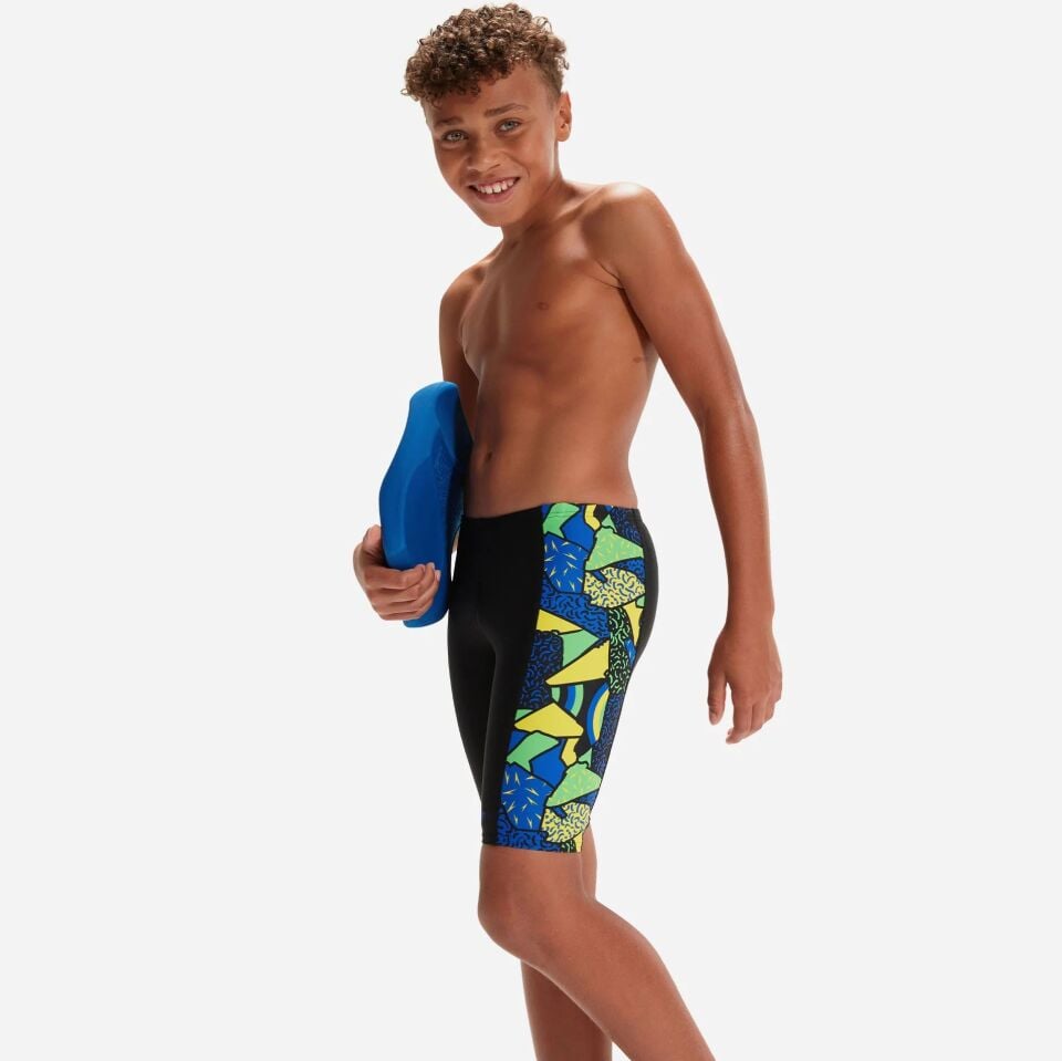 SPEEDO ERKEK ÇOCUK JAMMER YÜZÜCÜ MAYOSU ALOV PNL JAM JM BLACK/BLUE 8-00316214735