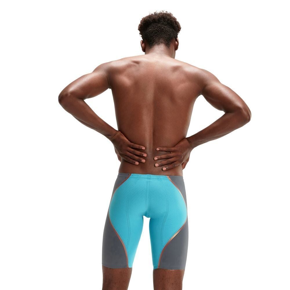 SPEEDO ERKEK YARIŞ MAYOSU LZR INTENT JAM AM GREEN/GREY 8-11976H546 UK BEDEN YZM