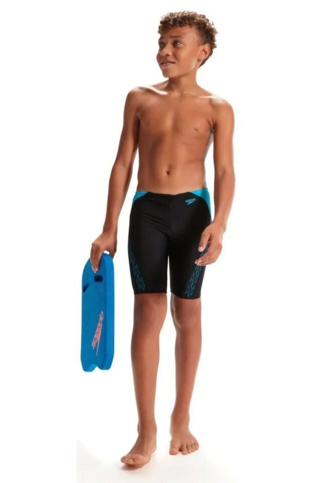 SPEEDO ERKEK ÇOCUK JAMMER YÜZÜCÜ MAYOSU HYPERBOOM JAM JM BLACK/BLUE 8-00315215176