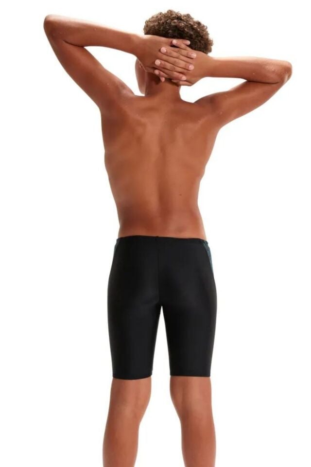 SPEEDO ERKEK ÇOCUK JAMMER YÜZÜCÜ MAYOSU HYPERBOOM JAM JM BLACK/BLUE 8-00315215176