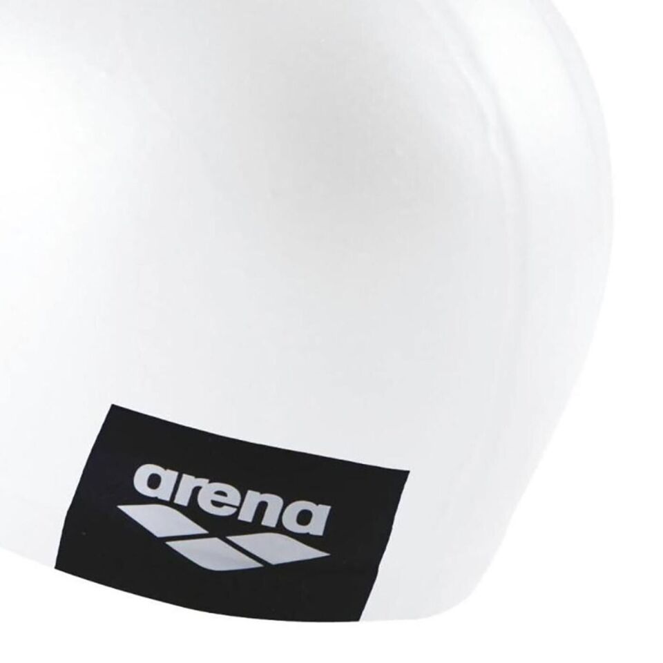Arena Logo Moulded Cap Unisex Beyaz Yüzücü Bone 001912200