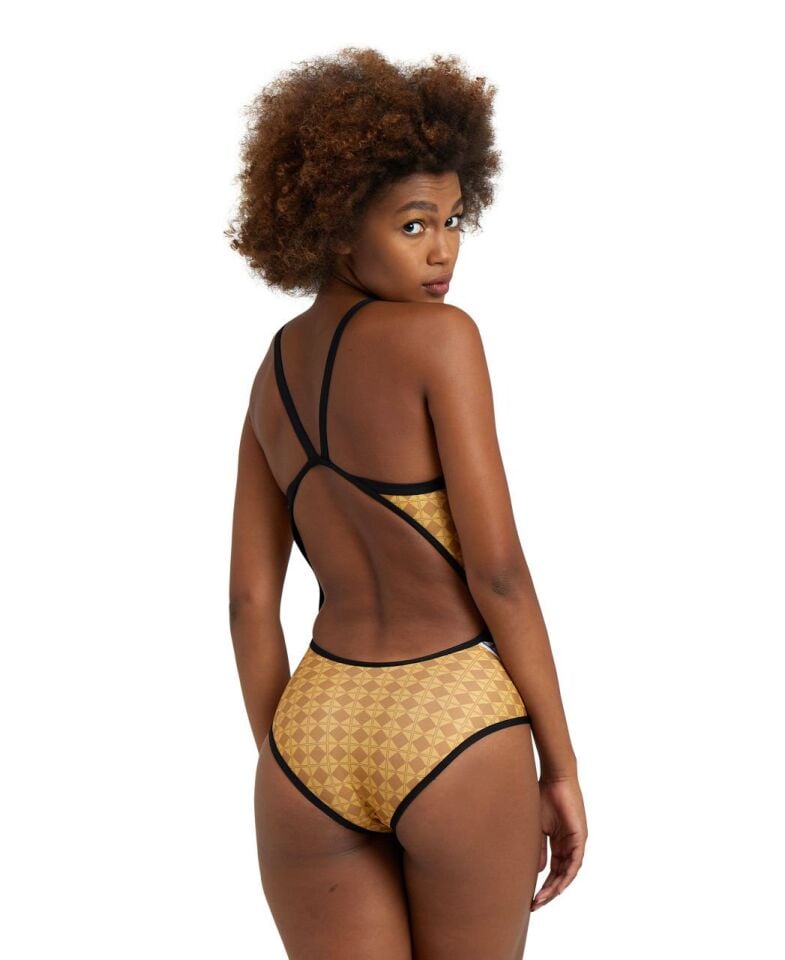 ARENA BAYAN YÜZÜCÜ MAYOSU WOMEN'S ARENA 50TH GOLD SWIMSUIT SUPER F 006180305