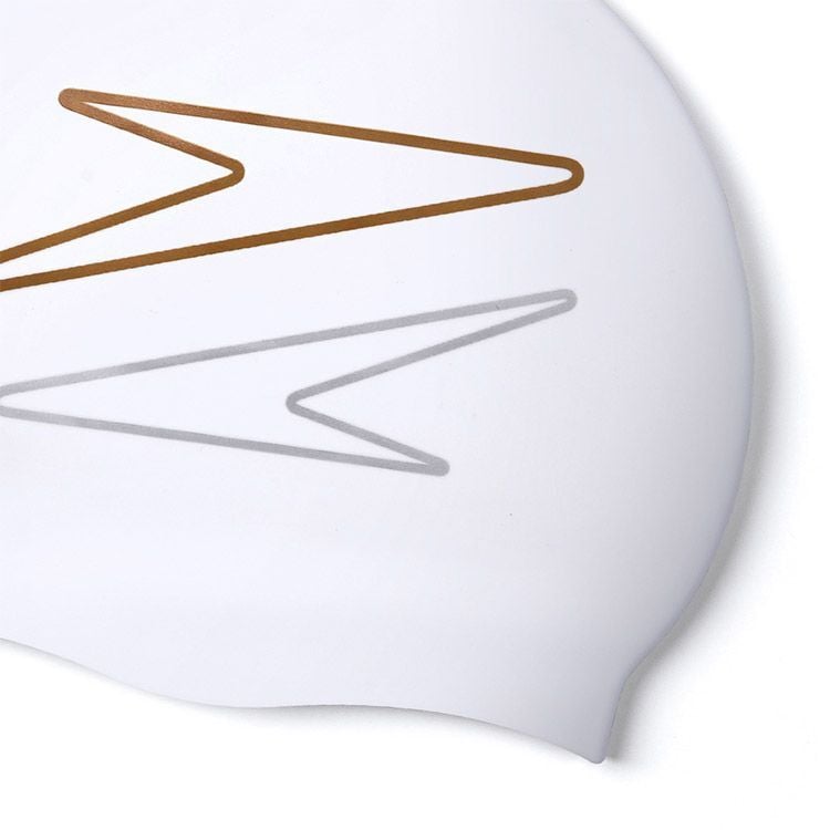 SPEEDO SİLİKON UNISEX YÜZÜCÜ BONESİ SLOGAN PRT CAP AU WHITE 8-0838515978 YZM