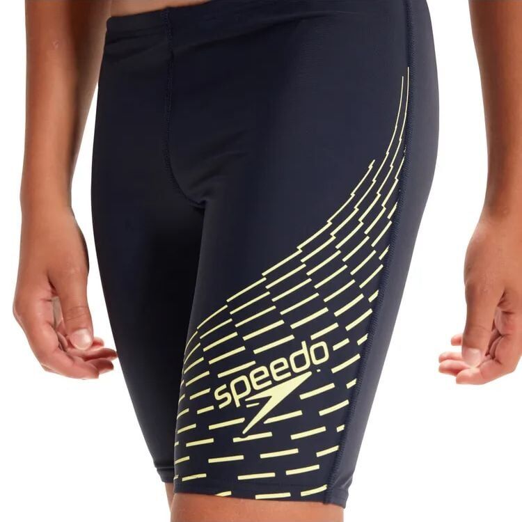 SPEEDO ERKEK ÇOCUK YÜZÜCÜ MAYOSU MEDLEY LOGO JAM JM NAVY GREEN 8-1241106865