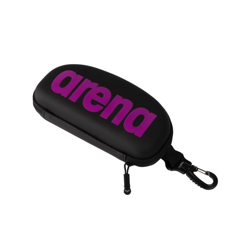 Arena Yüzme Gözlüğü Koruma Çantası Gözlük Kabı Siyah-Pembe 1E048102 YZM