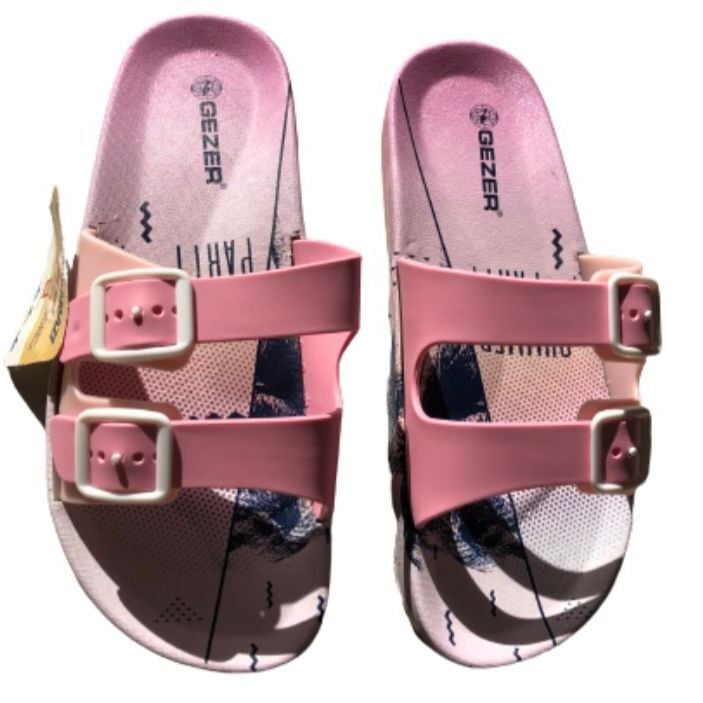 Gezer Pembe Kadın Kaydırmaz Havuz/Deniz Terlik 12298