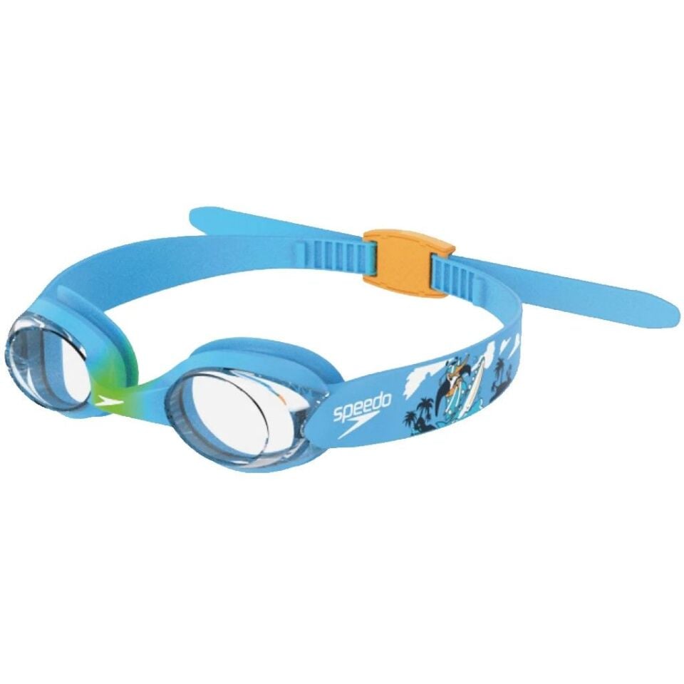 SPEEDO ÇOCUK YÜZÜCÜ GÖZLÜĞÜ 2-6 YAŞ ILLUSION GOG IU BLUE/GREEN 8-1211514638 YZM