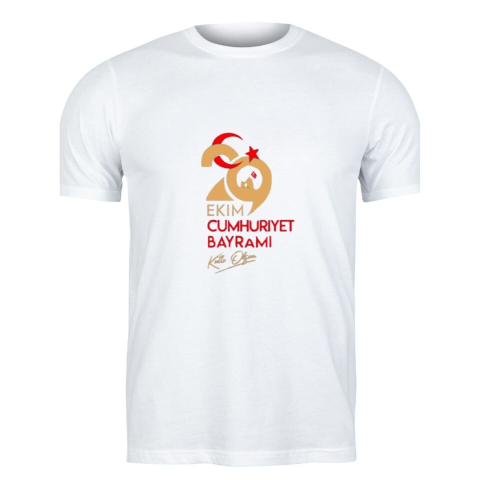 29 Ekim'e Özel Baskılı  Tshirt ve Bone