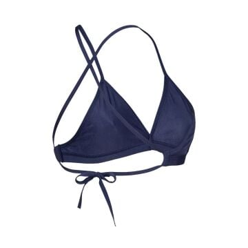 ARENA BİKİNİ ÜST LACİVERT WOMEN'S TEAM SWIM TOP TIE BACK SOLID 004768750