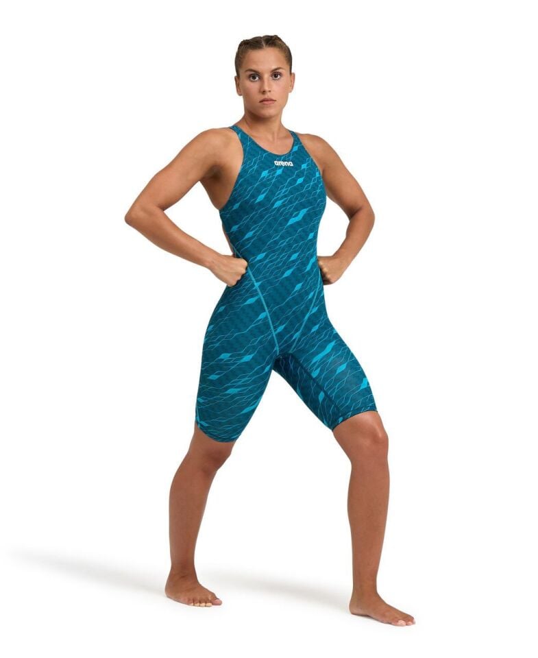 ARENA BAYAN YARI KARBON YARIŞ MAYOSU POWERSKIN ST NEXT LE OB OPEN BACK 006349101