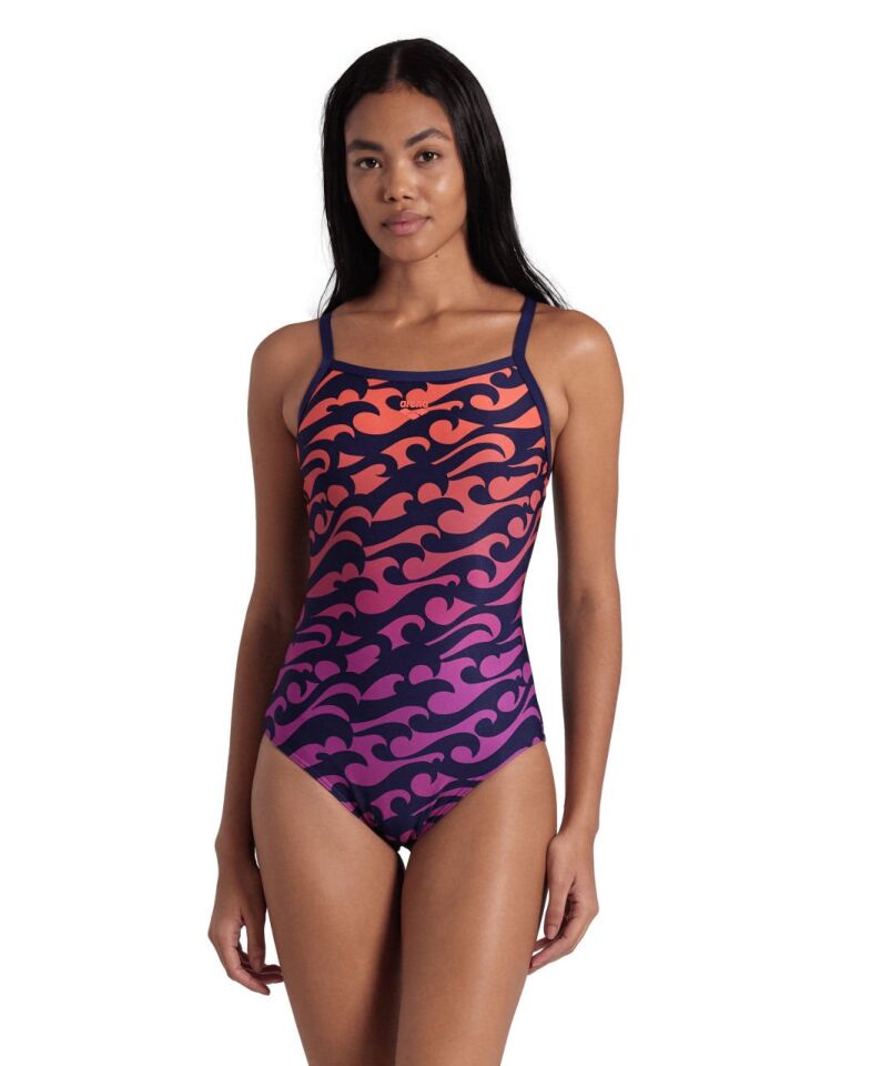 ARENA BAYAN YÜZÜCÜ MAYOSU WOMEN'S ARENA SURFS UP SWIMSUIT LIGHTDRO 007224950