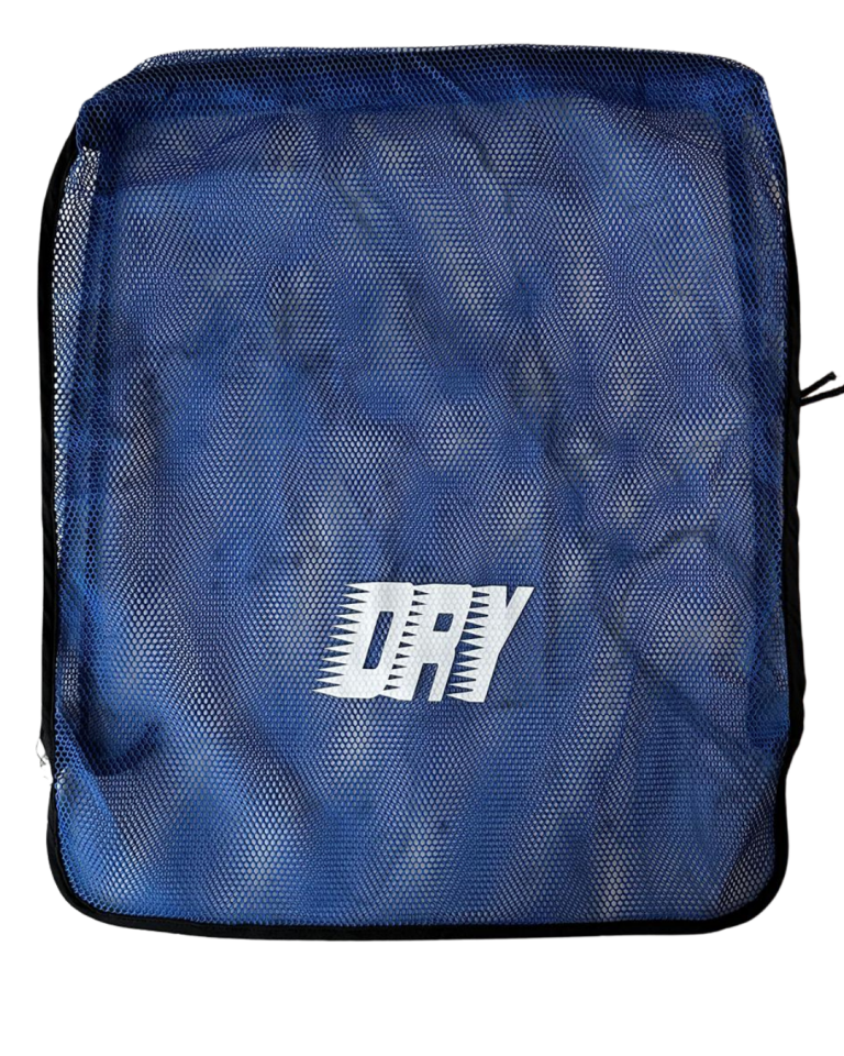 DRY MAVİ  FİLE ÇANTA BÜZGÜLÜ SIRT ASKILI - CEPSİZ -