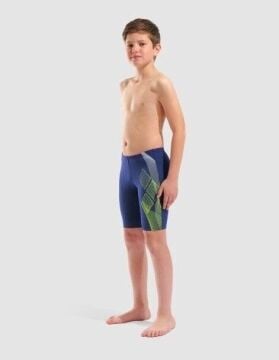 ARENA ERKEK ÇOCUK YÜZÜCÜ MAYOSU BOY'S SEA WATER SWIM JAMMER/NAVY-ARCTIC LIME 008995706
