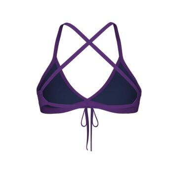 ARENA BİKİNİ ÜST MOR WOMEN'S TEAM SWIM TOP TIE BACK SOLID 004768930
