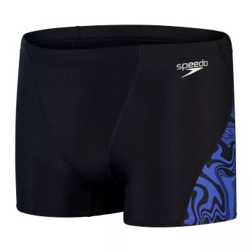 SPEEDO ERKEK YÜZÜCÜ ŞORT MAYO ALOV V-CUT ASHT AM BLACK/BLUE 8-1136615205