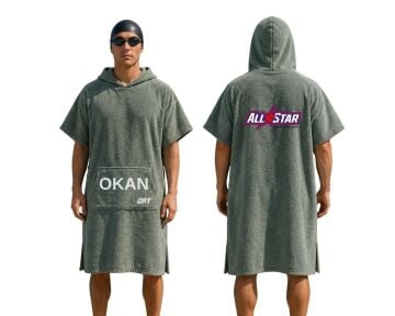 AllStar Spor Okulları Özel Tasarım Baskılı Dry Panço Kırmızı