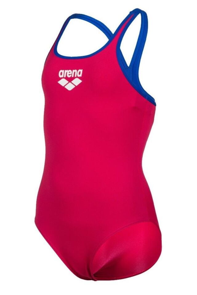 ARENA KIZ ÇOCUK YÜZÜCÜ MAYOSU G BIGLOGO JR SWIM PRO BACK ONE PIECE 001332980 YZM UK BEDEN