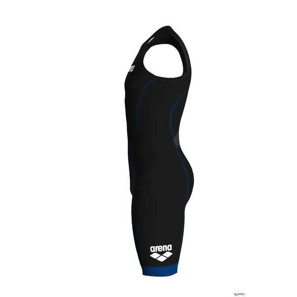 Arena Erkek AçıkSu Openwater Triatlon Yarış Mayo Trisuit ST Front Zip musta 001509508