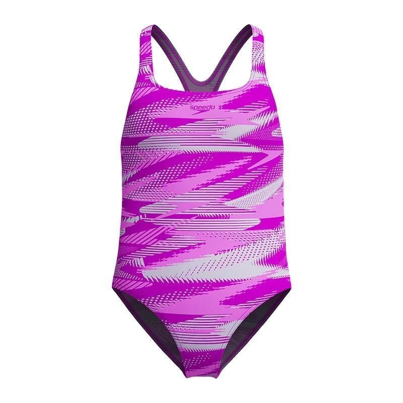 SPEEDO KIZ ÇOCUK YÜZÜCÜ MAYOSU HYPERBOOM ALV MDLT JF PINK 8-00372818627