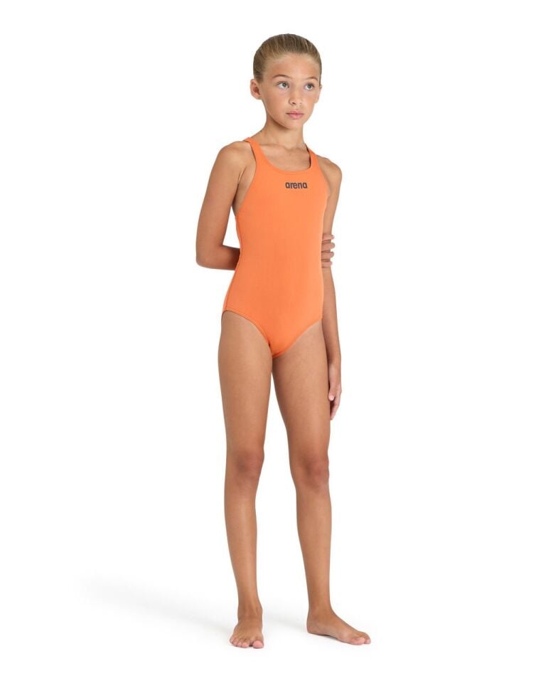 ARENA KIZ ÇOCUK YÜZÜCÜ MAYOSU GIRL'S TEAM SWIMSUIT SWIM PRO SOLID 004762350 YZM UK BEDEN
