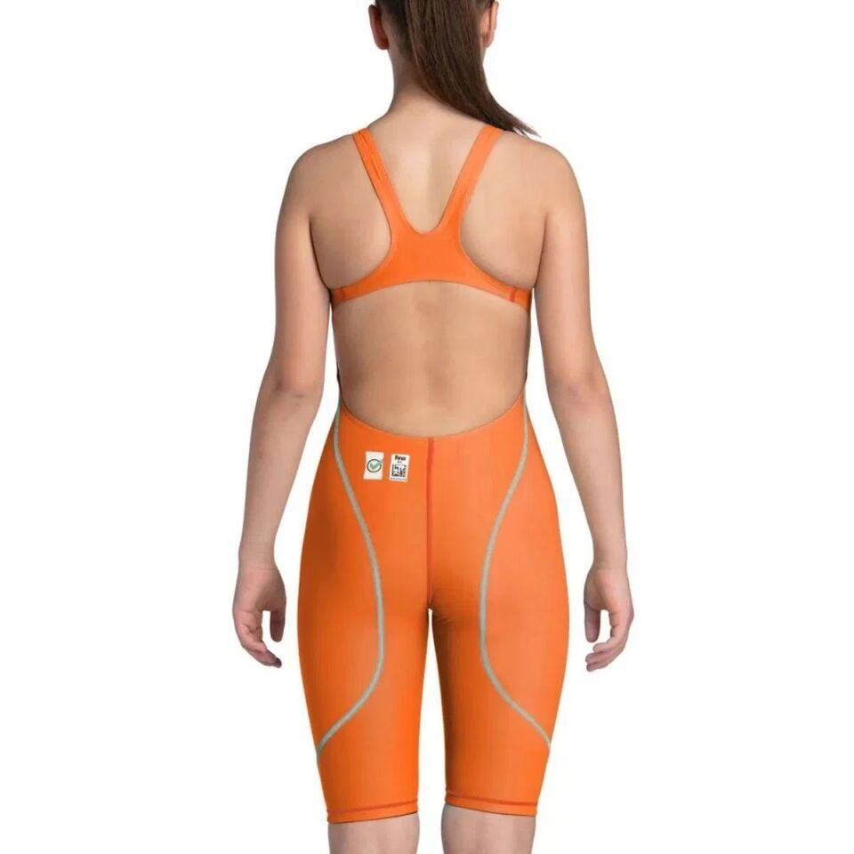 ARENA KIZ ÇOCUK YARI KARBON YARIŞ MAYOSU POWERSKIN ST NEXT LE OB JR OPEN BACK 006350403